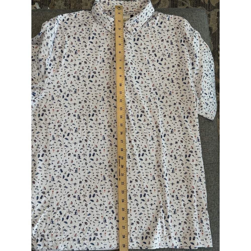 Nicklaus Mens golf Eco Choice Summer Comfort Polo Shirt‎ Size Large - Picture 8 of 8